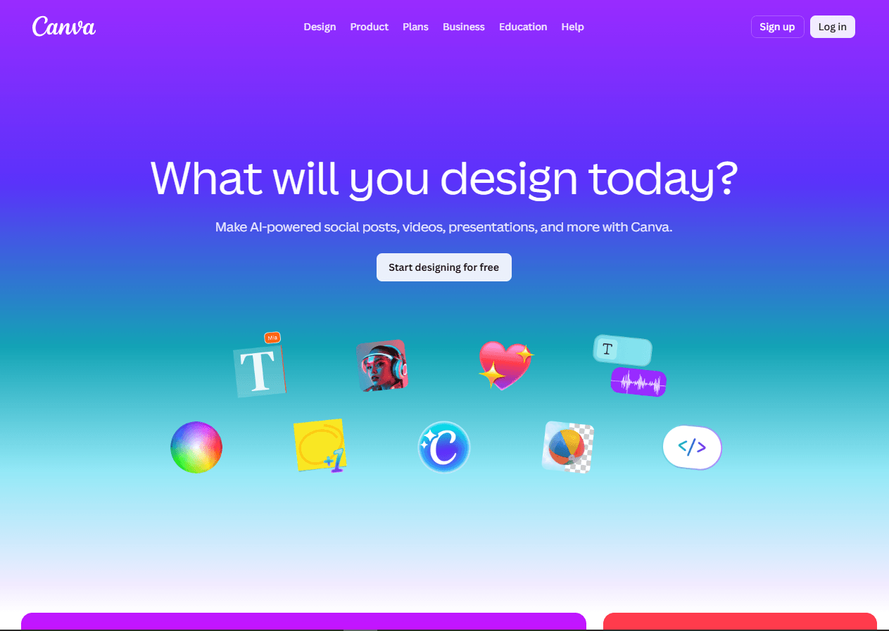 Canva – Free Design Platform with AI Tools