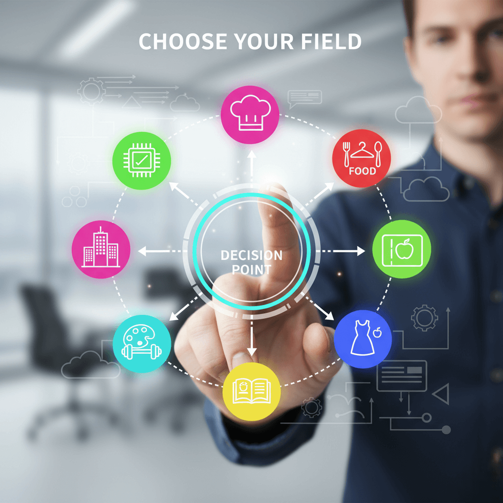 Choose Your Field of Activity