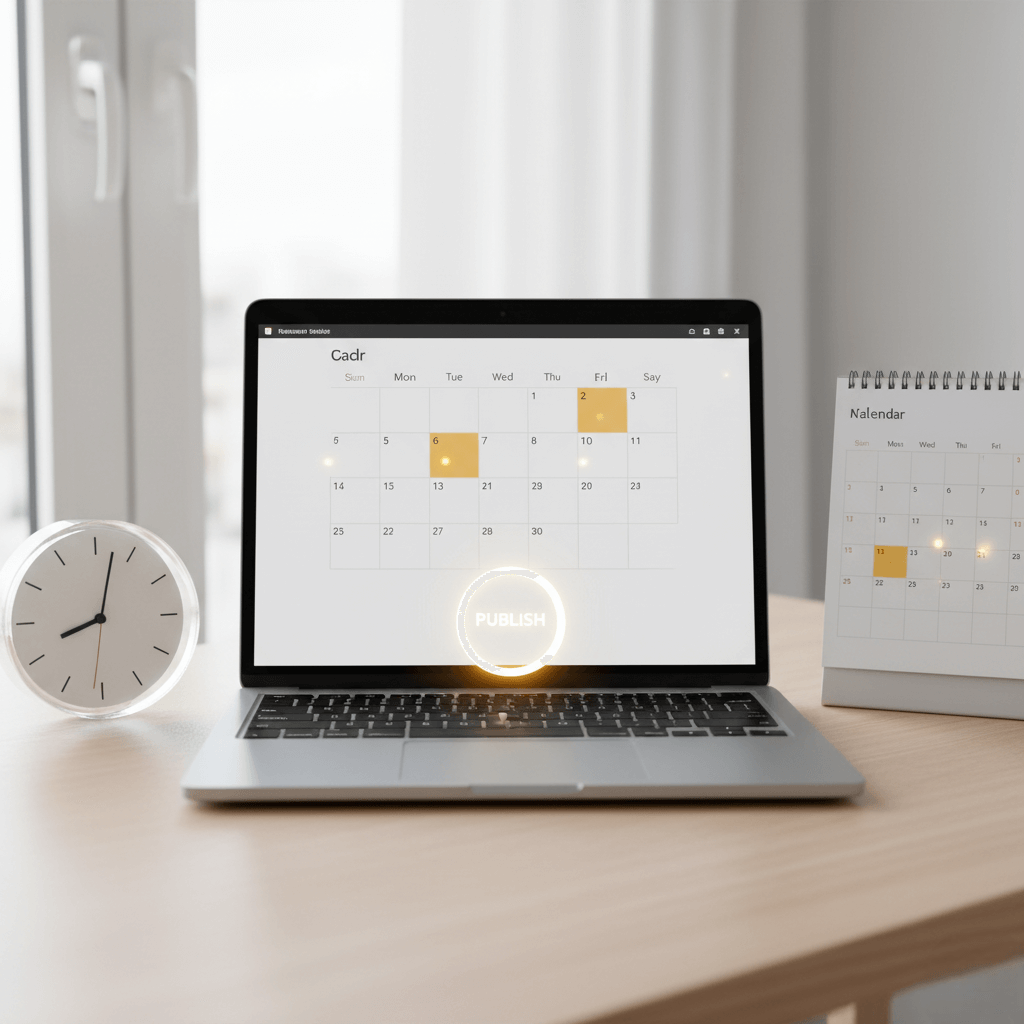 Publish at the right time