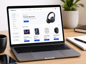 creating a website for small online business from scratch