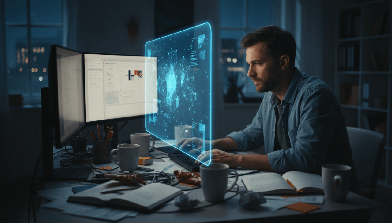 freelancer vs AI-powered efficiency