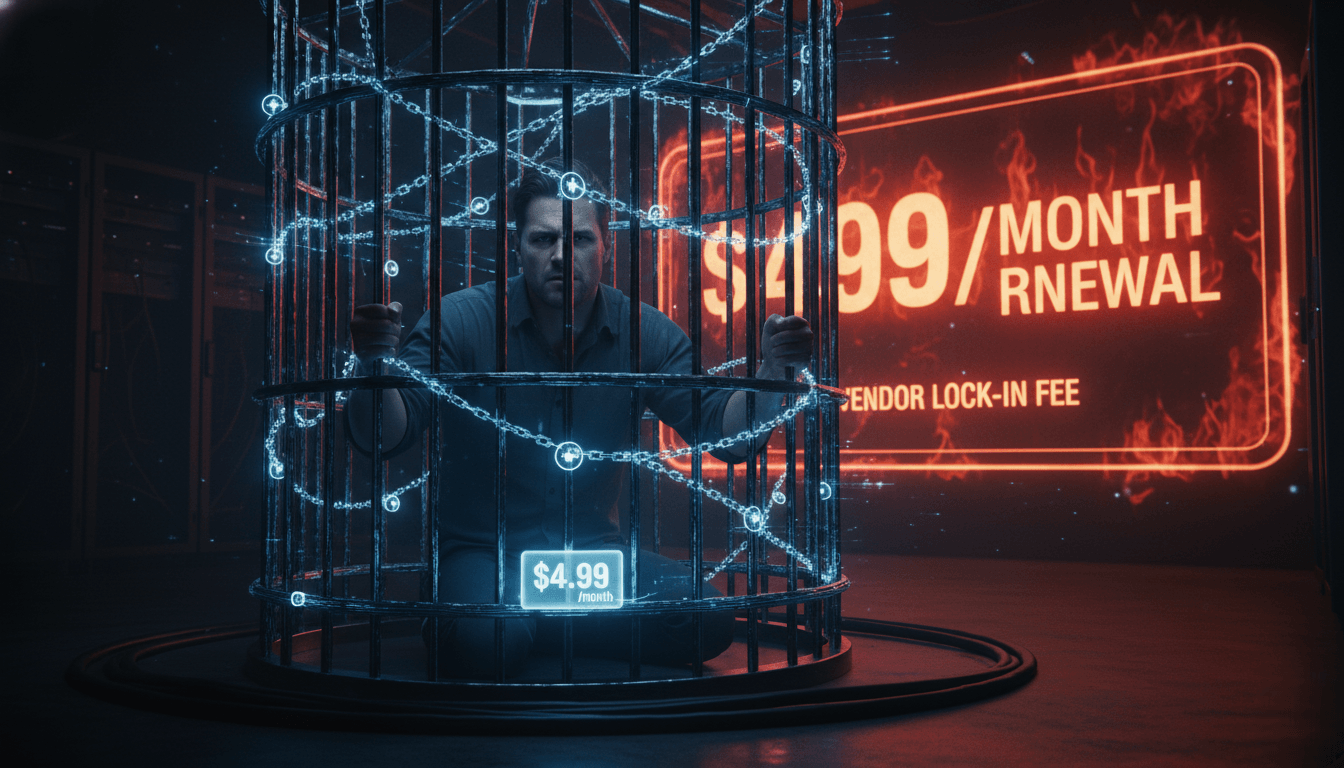 The "Renewal Price" Red Flag Avoiding Vendor Lock in 