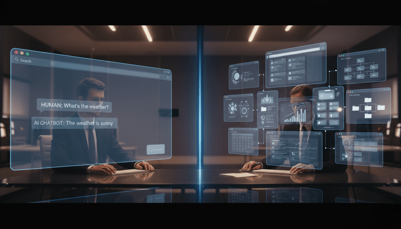 What Is an AI Agent And Why It Is Not a Chatbot