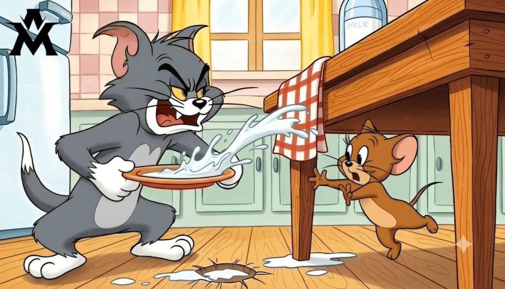 Jerry Fight with tom